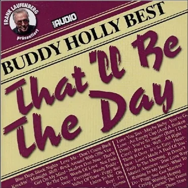 Buddy Holly Best: That’ll Be The Day by Various Artists - album cover