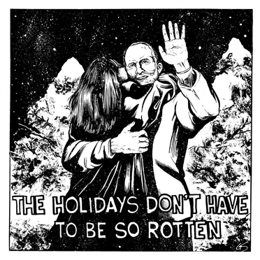The Holidays Don't Have to Be So Rotten by Various Artists - album cover