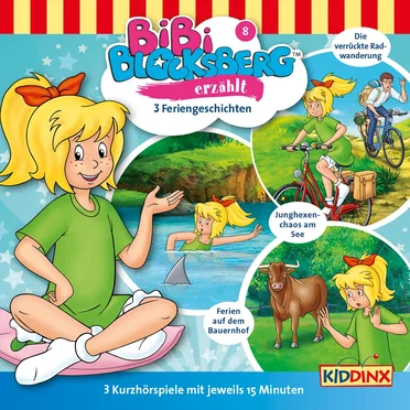 Bibi Blocksberg erzählt, Folge 8: 3 Feriengeschichten by Bibi Blocksberg - album cover