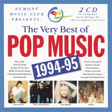 The Very Best of Pop Music 1994-95 by Various Artists - album cover