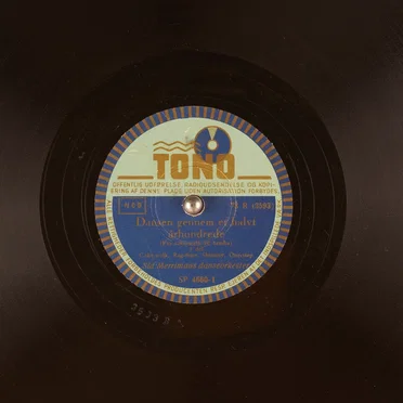 Dansen gennem et halvt århundrede (Fra cake-walk til samba) by Sid Merrimans danseorkester - album cover