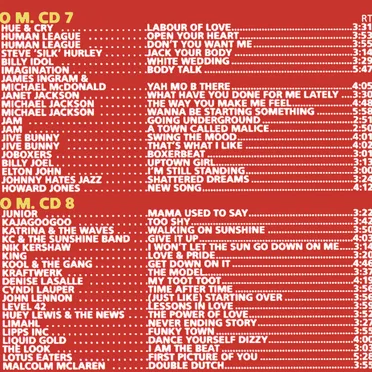 Classic Cuts Presents: 80s Night: The Ultimate DJ Collection: H to M by Various Artists - album cover