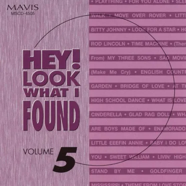 Hey! Look What I Found, Volume 5 by Various Artists - album cover
