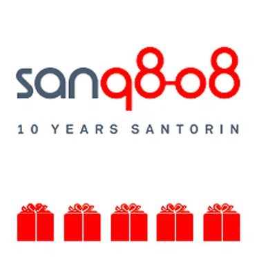 10 Years Santorin by Various Artists - album cover