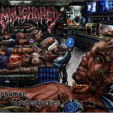 Inhuman Grotesqueries by Malignancy - album cover