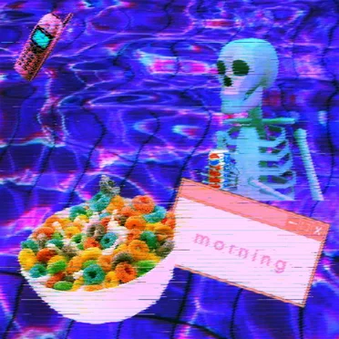 slowly eating cereal