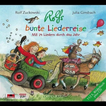 Rolfs bunte Liederreise: Mit 24 Liedern durch das Jahr