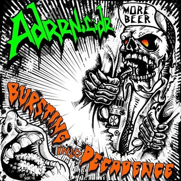 Bursting Into Decadence by Adrenicide - album cover