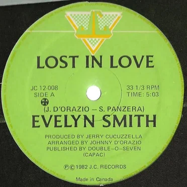Lost in Love by Evelyn Smith - album cover