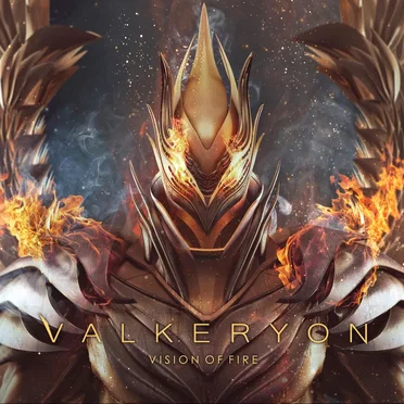 Vision of Fire by Valkeryon - album cover