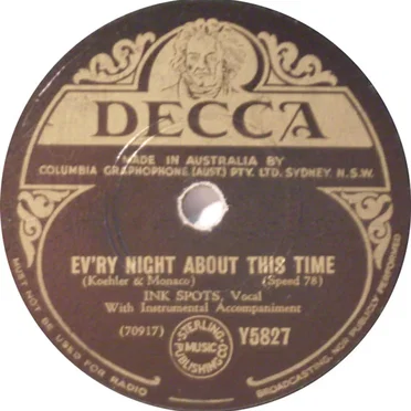 Ev'ry Night About This Time / Just as Though You Were Here