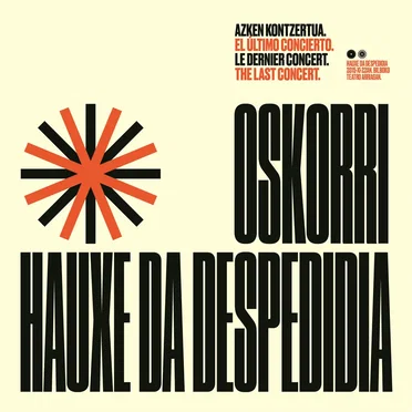 Hauxe da despedidia by Oskorri - album cover