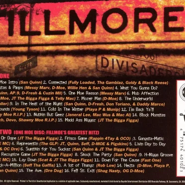 One M.O.E. Reason: Fillmoe Compilation by Various Artists - album cover