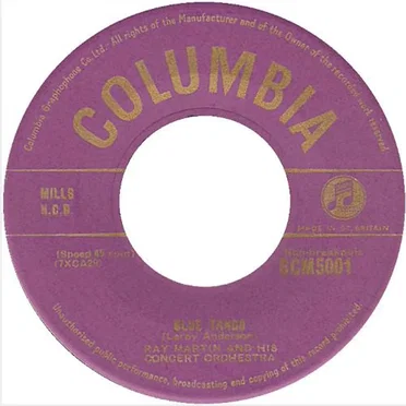Blue Tango by Ray Martin and His Orchestra - album cover