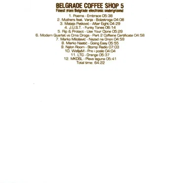 Belgrade Coffee Shop 5 by Various Artists - album cover