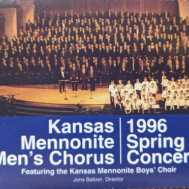 1996 Spring Concert by Kansas Mennonite Men's Chorus - album cover
