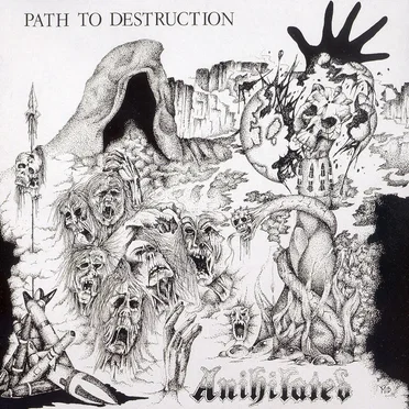 Path to Destruction by Anihilated - album cover