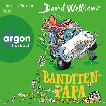 Banditen-Papa by David Walliams - album cover