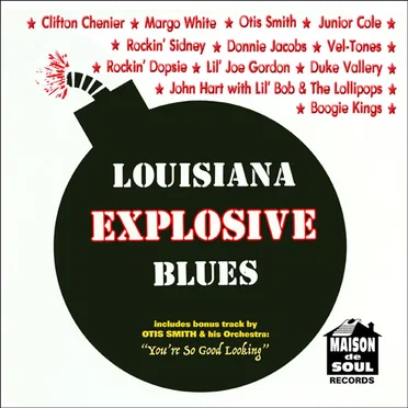 Louisiana Explosive Blues by Various Artists - album cover