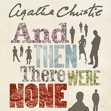 And Then There Were None by Agatha Christie - album cover