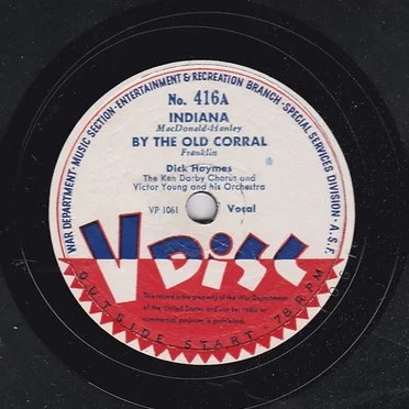 Indiana / By the Old Corral / Don’t Blame Me / Corns for My Country