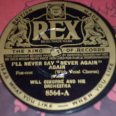 I'll Never Say 'Never Again' Again / Fare Thee Well, Annabelle