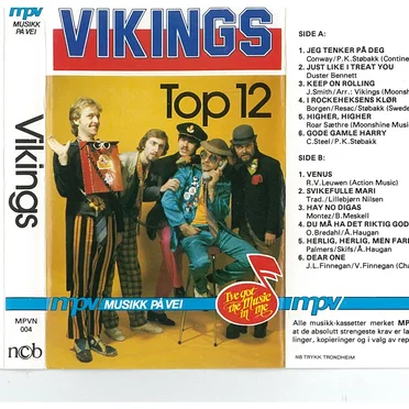 VIKINGS Top 12 by The Vikings - album cover