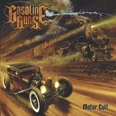 Motor Cult by Gasoline Guns - album cover
