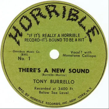 There's a New Sound / Fish by Tony Burrello - album cover