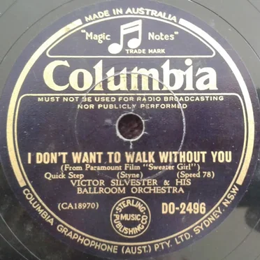 I Don't Want to Walk Without You / Tangerine