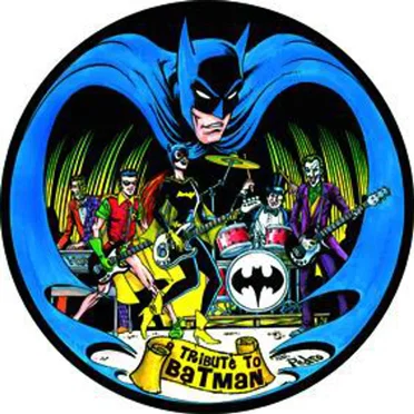 Holy Bat Music: A Tribute to Batman by Various Artists - album cover