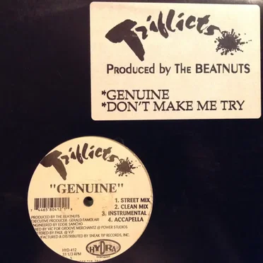 Genuine / Don't Make Me Try by Triflicts - album cover