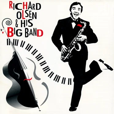 As Long as I'm Swinging by Richard Olsen & His Big Band - album cover