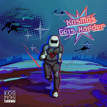 Kosmos Gets Harder LP by Various Artists - album cover