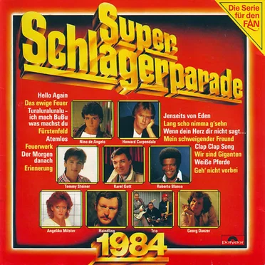 Super‐Schlagerparade 1984 by Various Artists - album cover