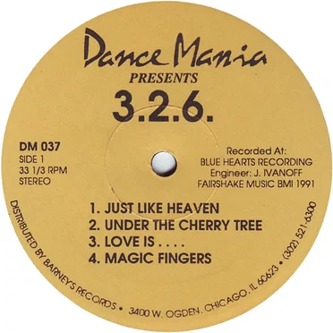 Just Like Heaven by 3.2.6. - album cover