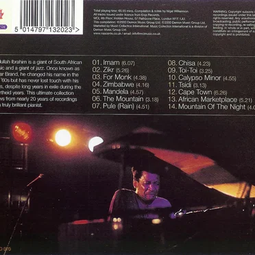 Cape Town Songs: The Very Best of Abdullah Ibrahim