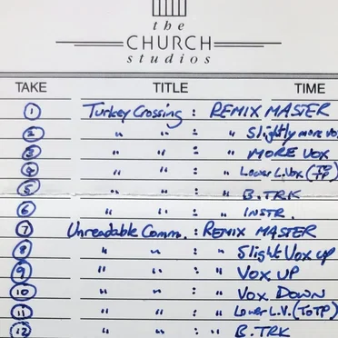 Turkey Crossing - Unreadable Communication Mixes - Bootleg Series Vol 18