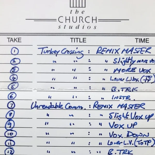 Turkey Crossing - Unreadable Communication Mixes - Bootleg Series Vol 18