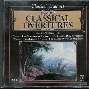 Classical Treasures: Famous Classical Overtures by Various Artists - album cover