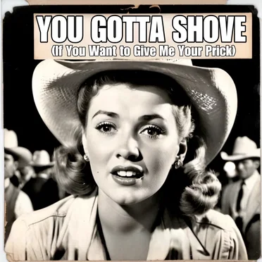 You Gotta Shove (If You Want to Give Me Your Prick)
