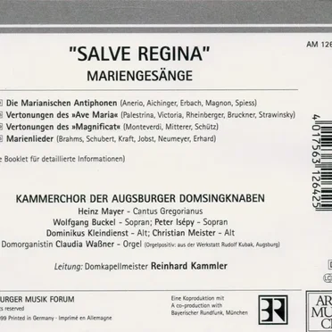 „Salve Regina“ Mariengesänge