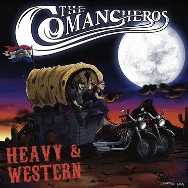 Heavy & Western by The Comancheros - album cover