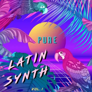 Pure Latin Synth, Vol. 1 by Various Artists - album cover