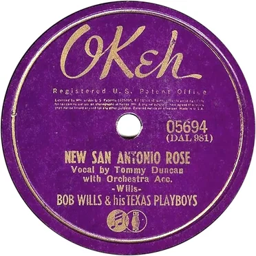 New San Antonio Rose / Bob Wills' Special