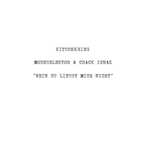 Nein du liebst mich nicht