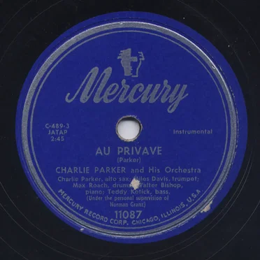 Au Privave / Star Eyes by Charlie Parker and His Orchestra - album cover