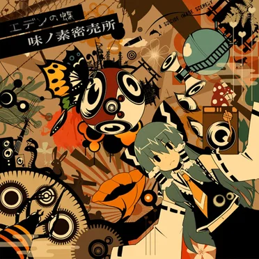 エデンの蝶 e.p. by 味ノ素密売所 - album cover