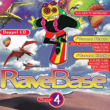 RaveBase Phase 4 by Various Artists - album cover