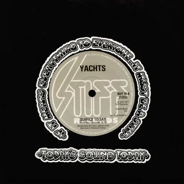 Suffice to Say by Yachts - album cover